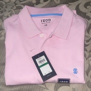 Izod pink polo new with tags